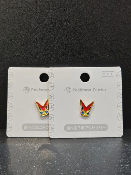 Coppia orecchini ufficiali Pokemon Center "Victini"